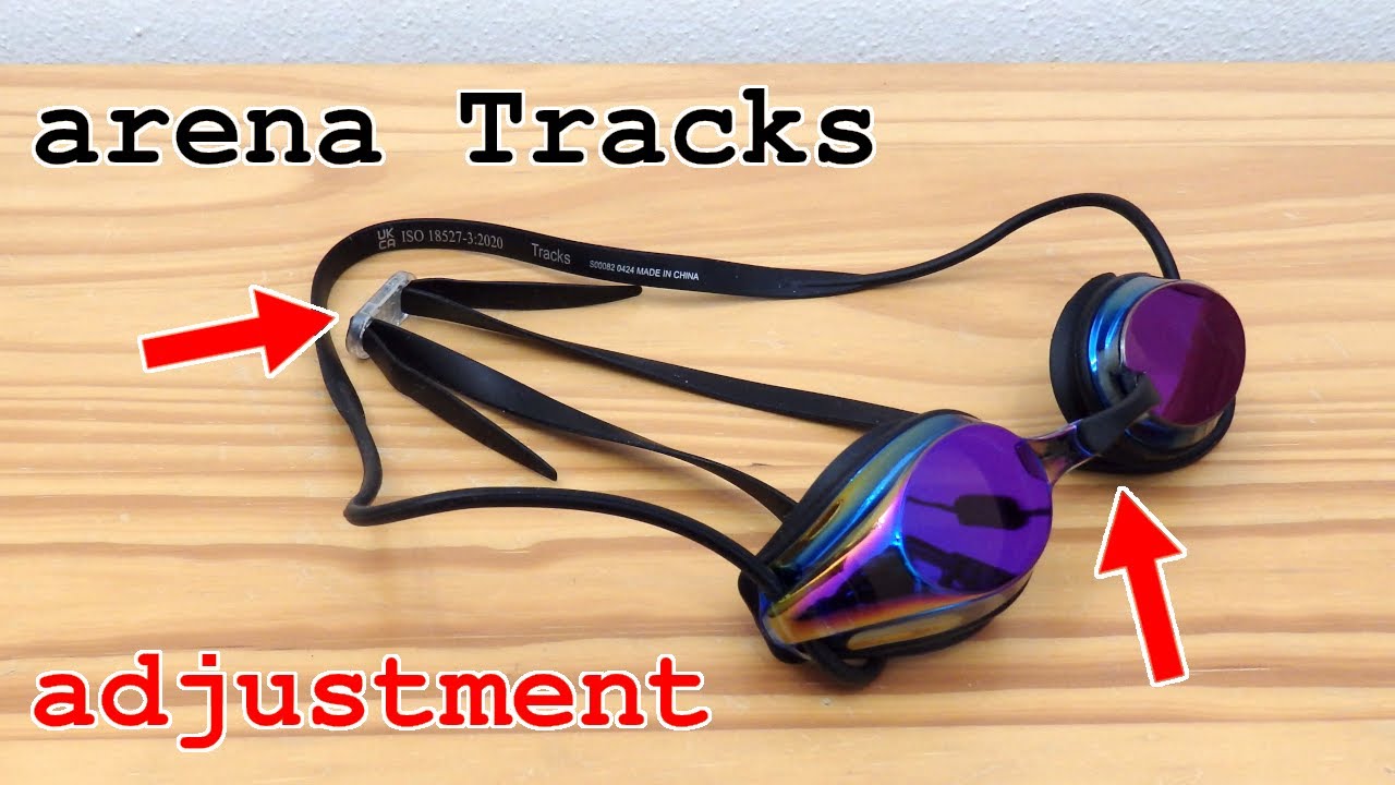 Arena Tacks swim goggles • Unboxing, overview and adjustment