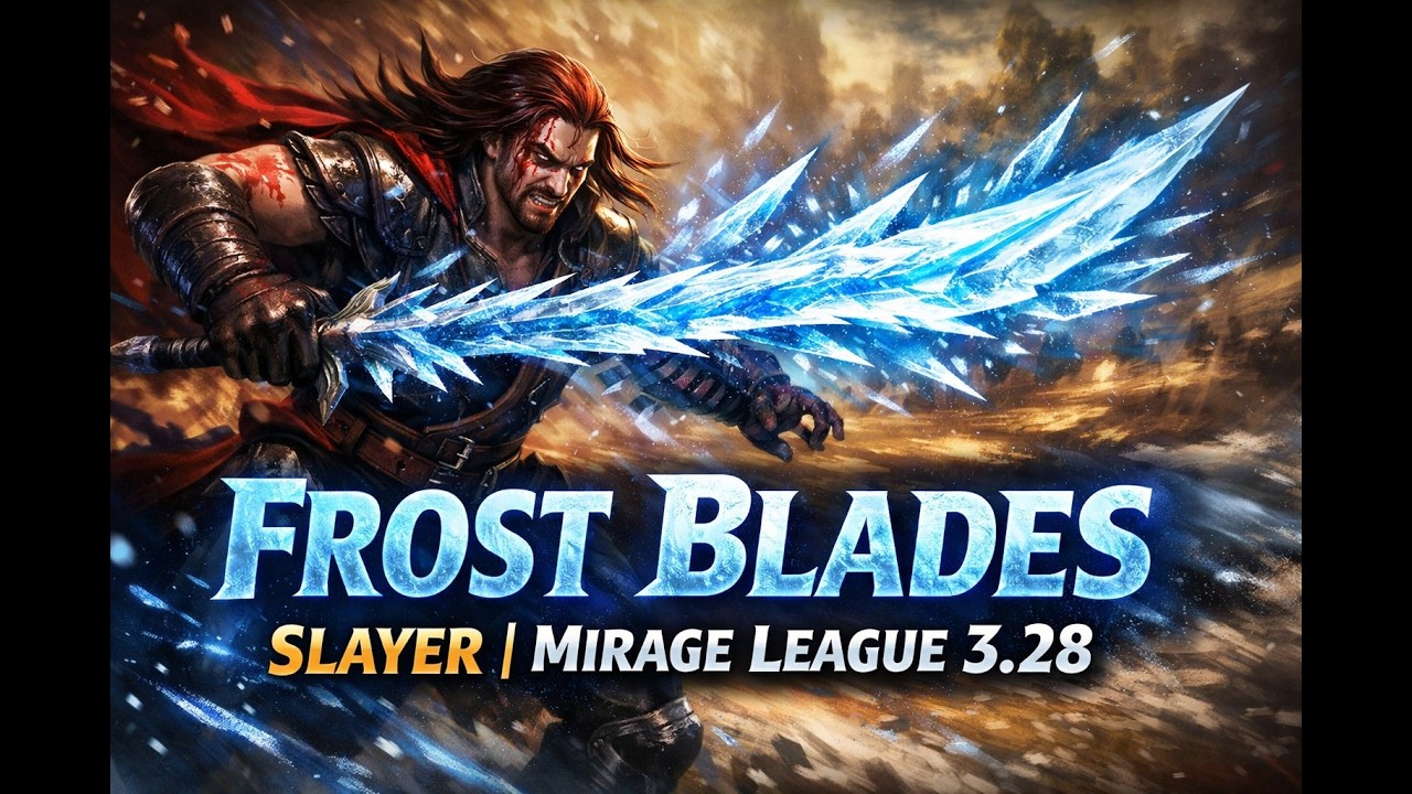 Path of Exile 3.28 Mirage - Frost Blades Slayer League Starter