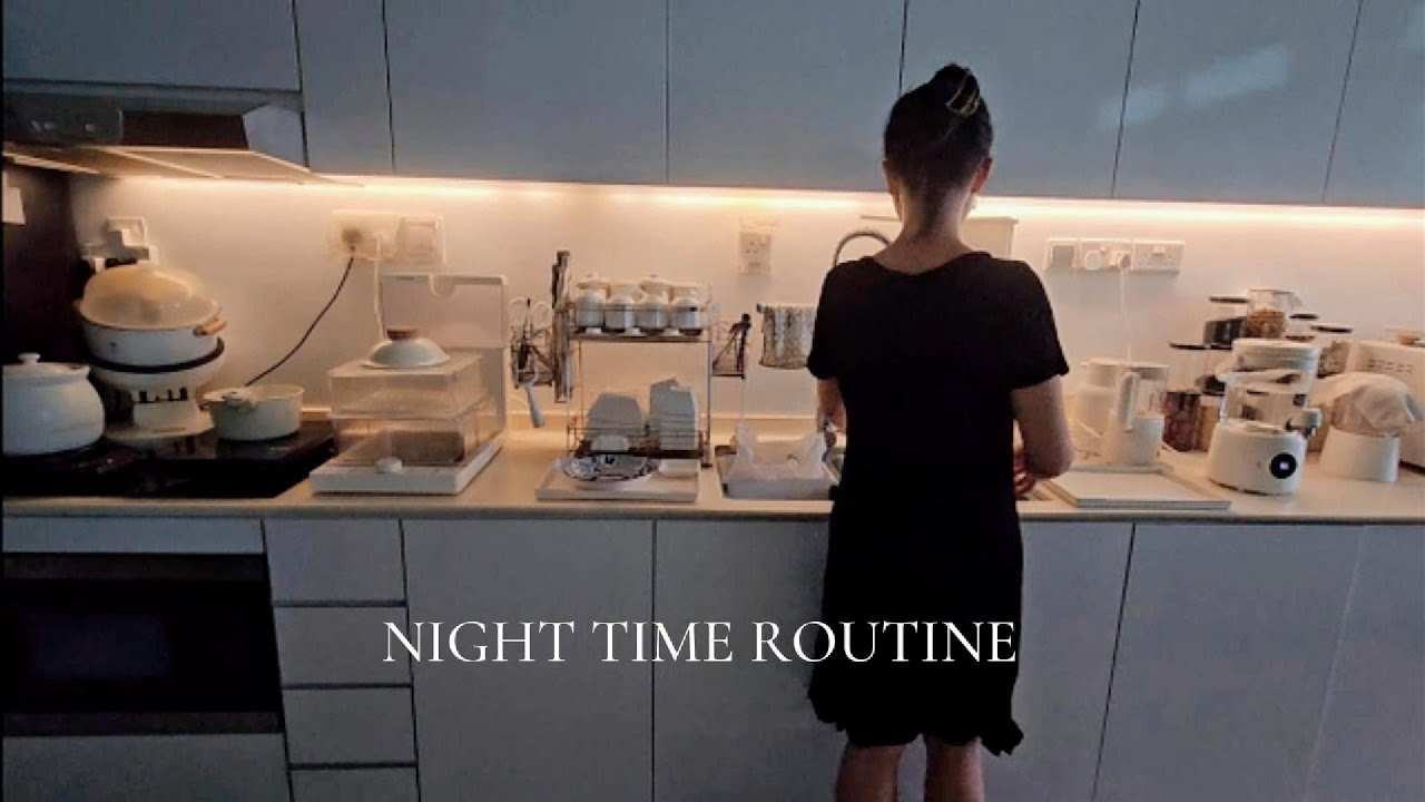 Night Time Routine 🌃🌙 | Simple Cooking 🥣🍲 | Avocado Milk Drink 🥑 🥛 | Relaxing with my pet 🐤📺