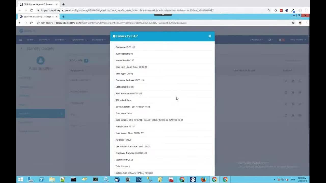 Demo: Identity Governance for SAP
