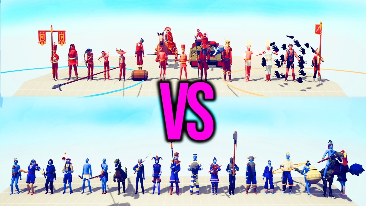 LEGACY TEAM vs SECRET TEAM Part 1 #76 | TABS - Totally Accurate Battle Simulator