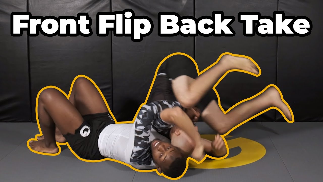 Flashy Front Flip Back Take | Wrestling for Jiu Jitsu
