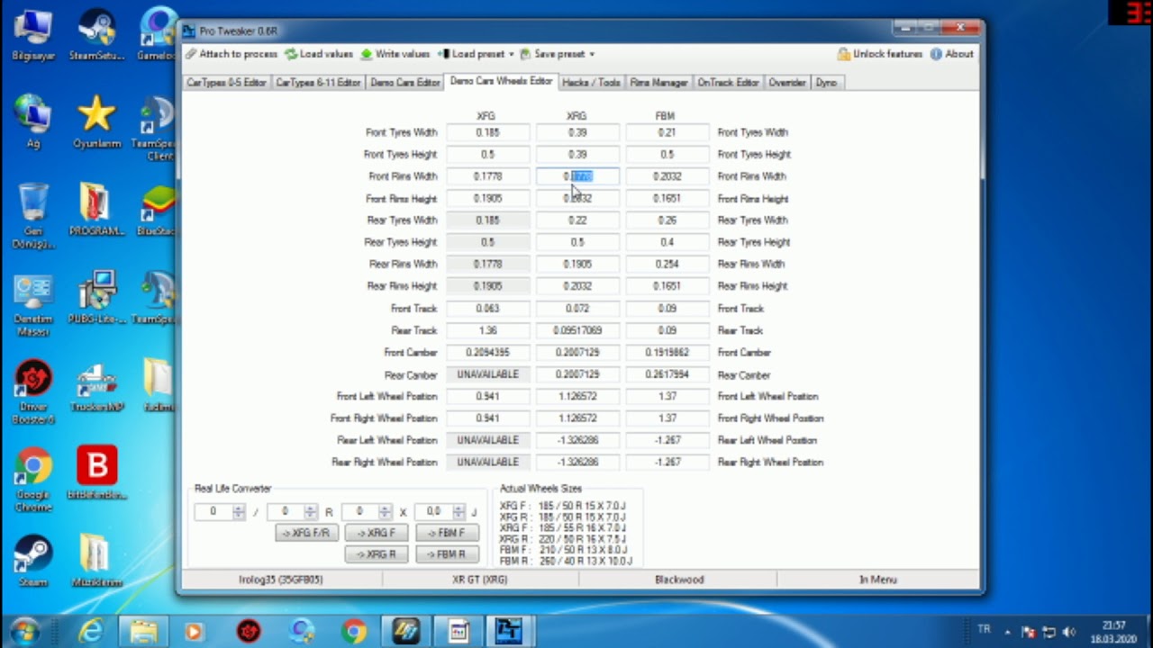 LFS TWEAK 6.0 R HIZ AYARI (720 BASIYOR!!)