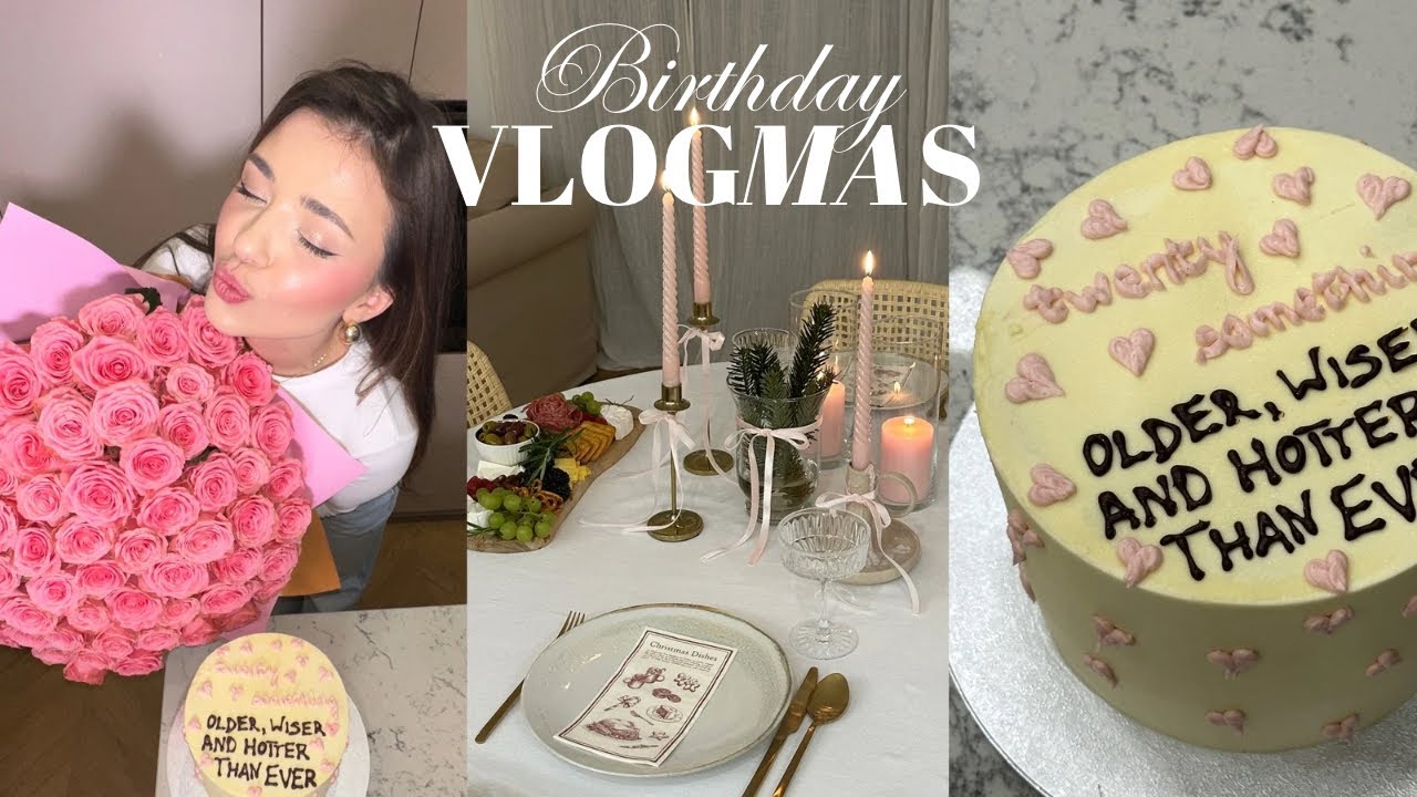 vlogmas: prezenty urodzinowe, frothy matcha 🍵 wigilia z dziewczynami 🎀🕯️