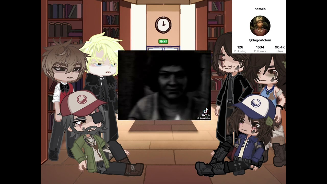 Fandoms react to twdg! Part 2(codename Anastasia, twdg, twd, and tomb raider)look in desc.