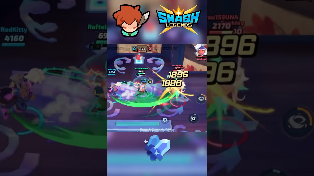 Smash Legends How To Use PETER in DUO DEATHMATCH #smashlegends #duodeathmatch #peter #gameplay
