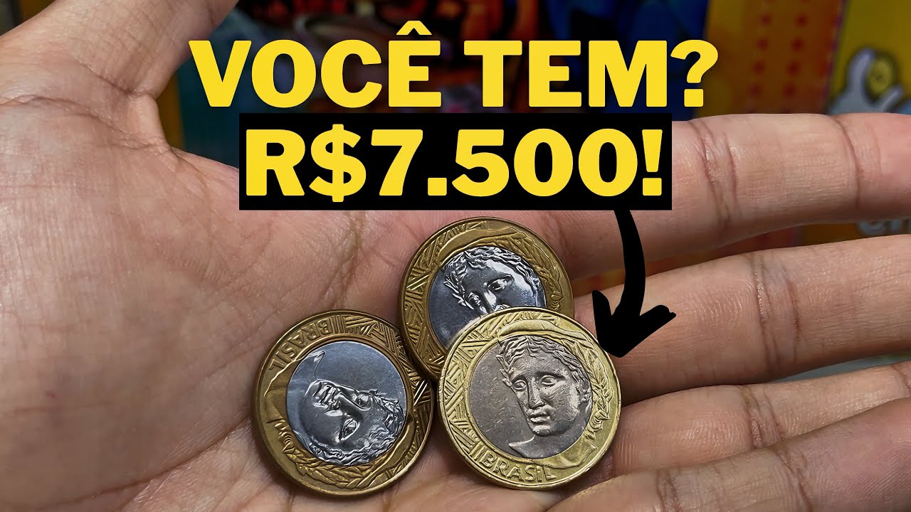 Quem tem se deu bem - As moedas de 1 real mais valiosas do modelo comum!