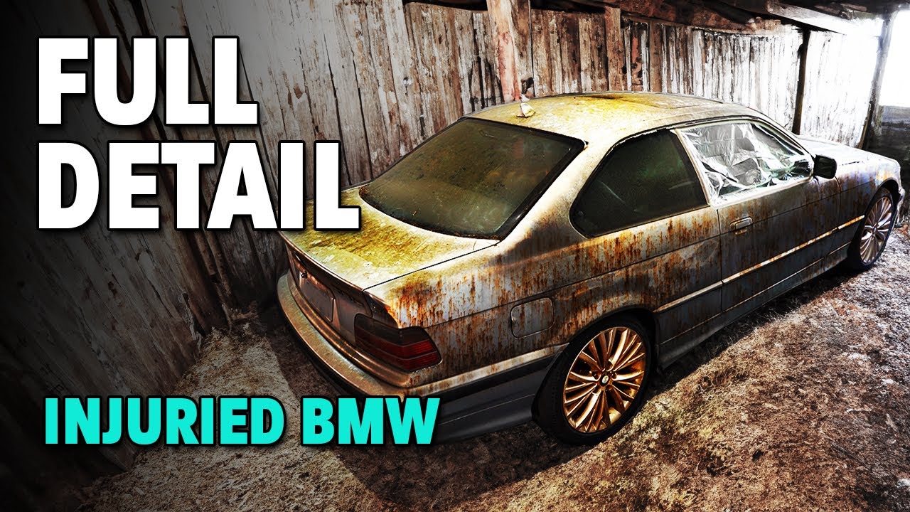 FIRST WASH IN YEARS! BMW 318is FULL DETAIL!