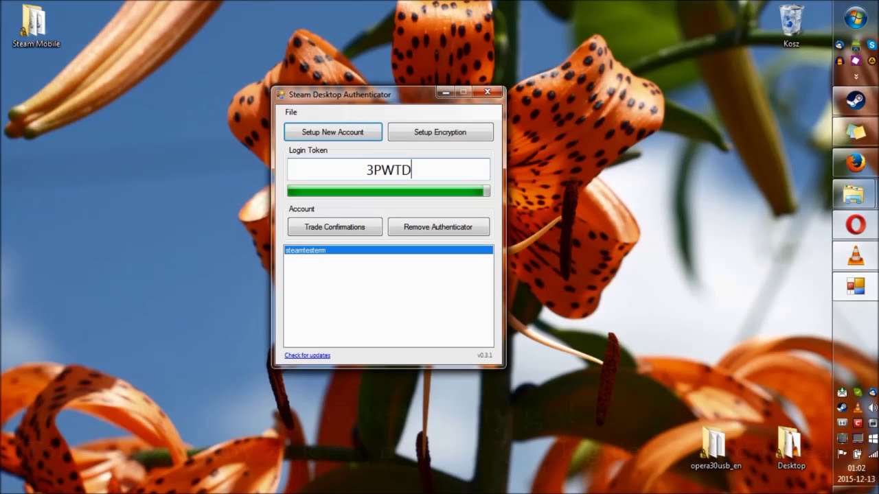 Jak używać Steam Desktop Authenticator na Windows (Tutorial #2)