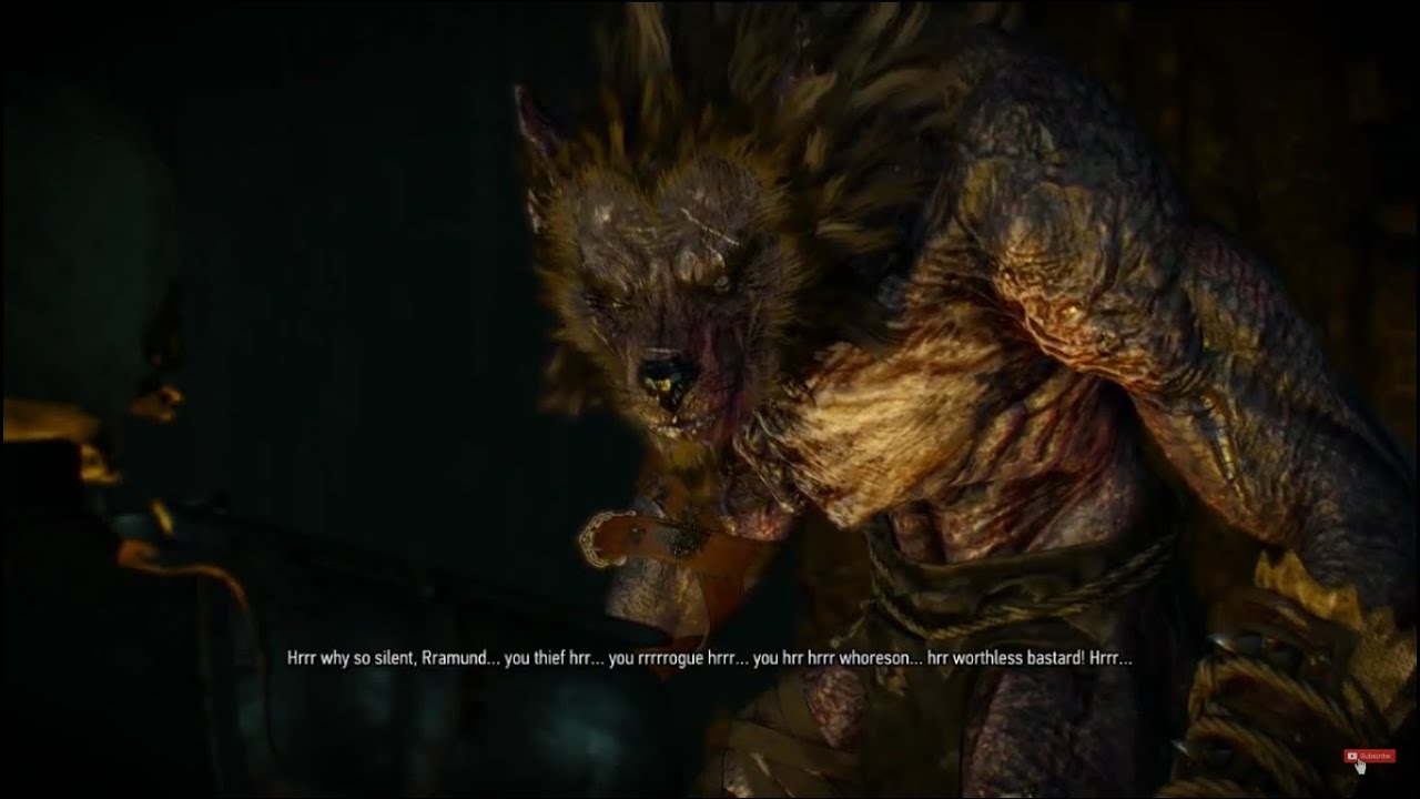 The Witcher 3: Wild Hunt - In Wolf's Clothing - Werewolf in the Garden - Morkvarg Curse