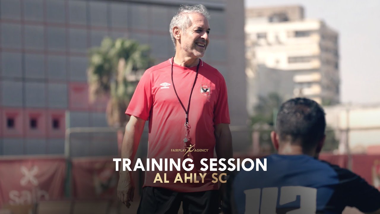 Al-Ahly’s training day