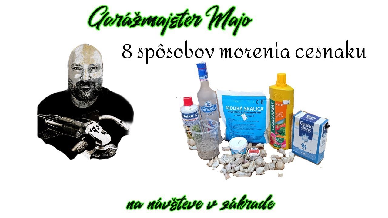 jesenná výsadba cesnaku č.2  -  morenie cesnaku: 8 spôsobov morenia cesnaku