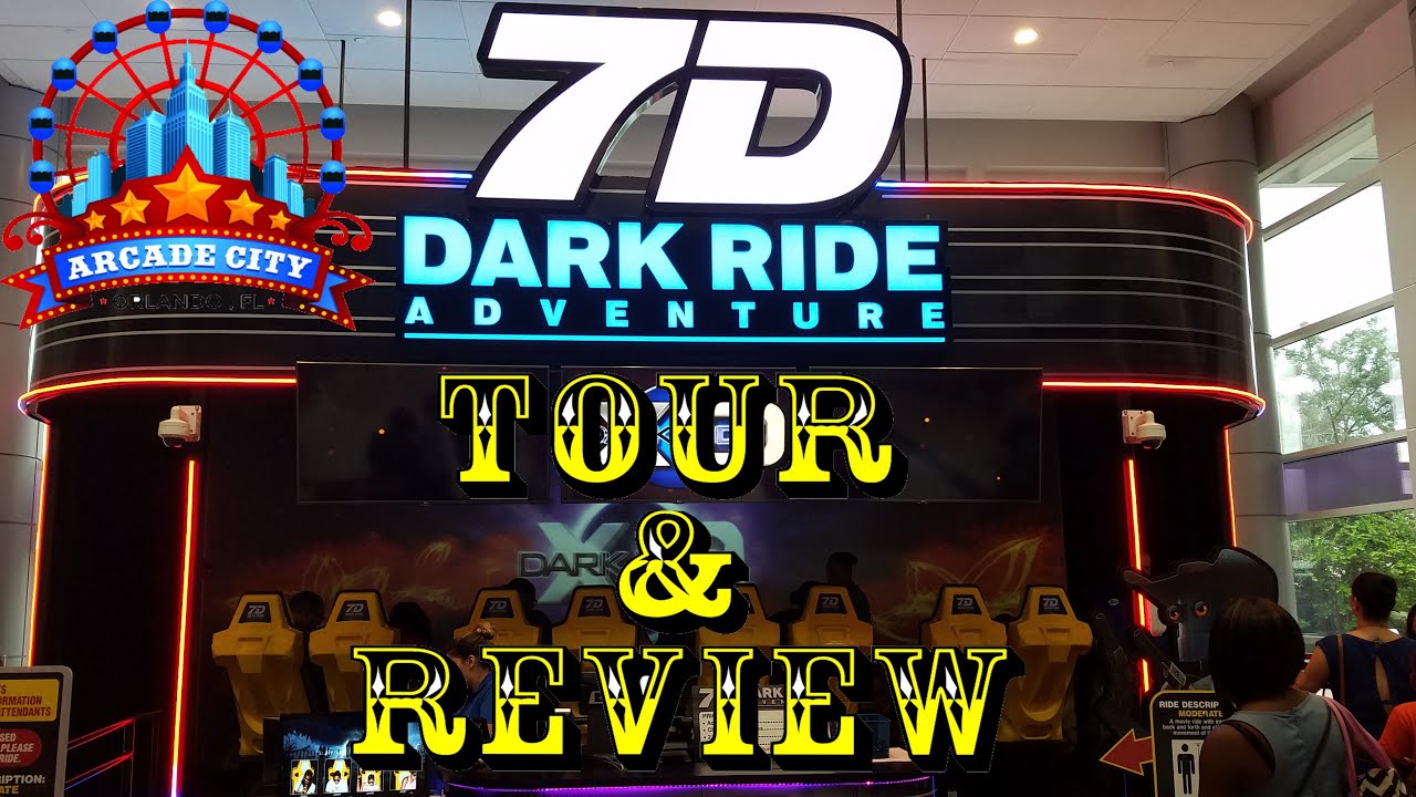 Arcade City Orlando Triotech 7D Dark Ride Adventure Tour / Review & Interview!