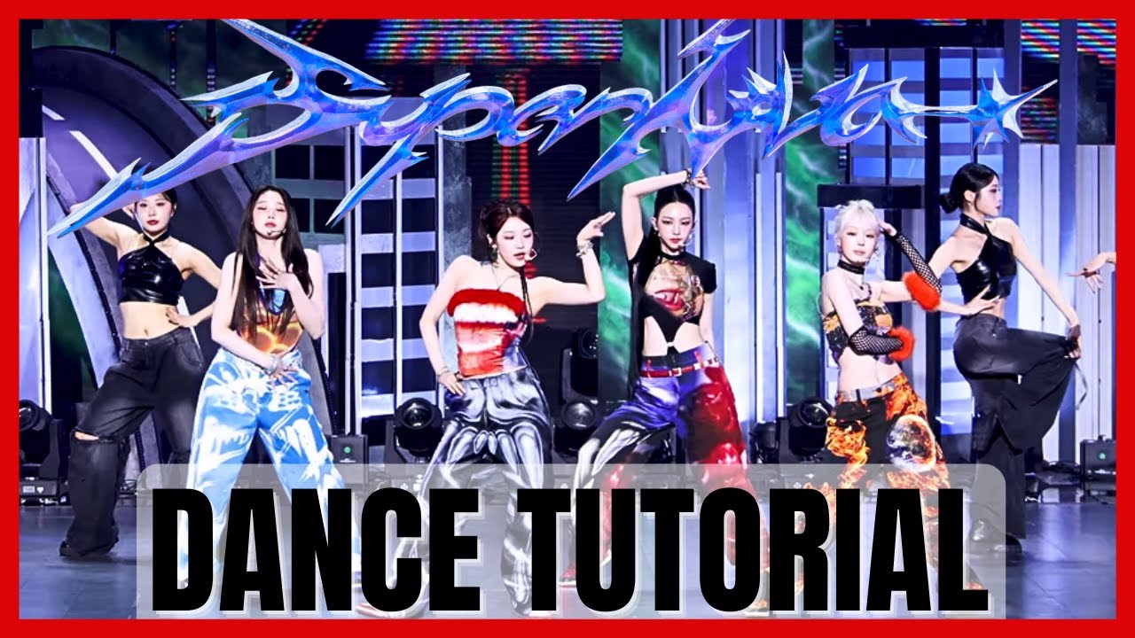 aespa - 'Supernova' Dance Mirrored Tutorial (SLOWED)