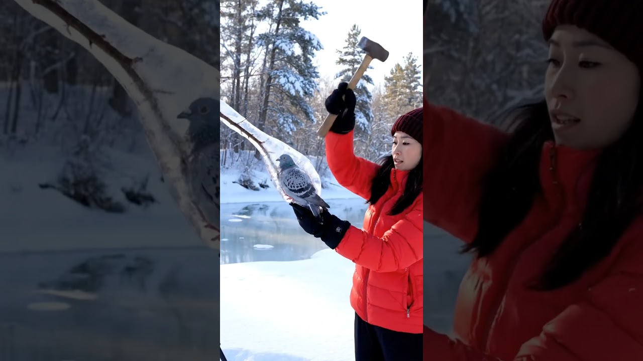 A Miracle Rescue 🐾 #shorts #icerescue #youtubeshorts
