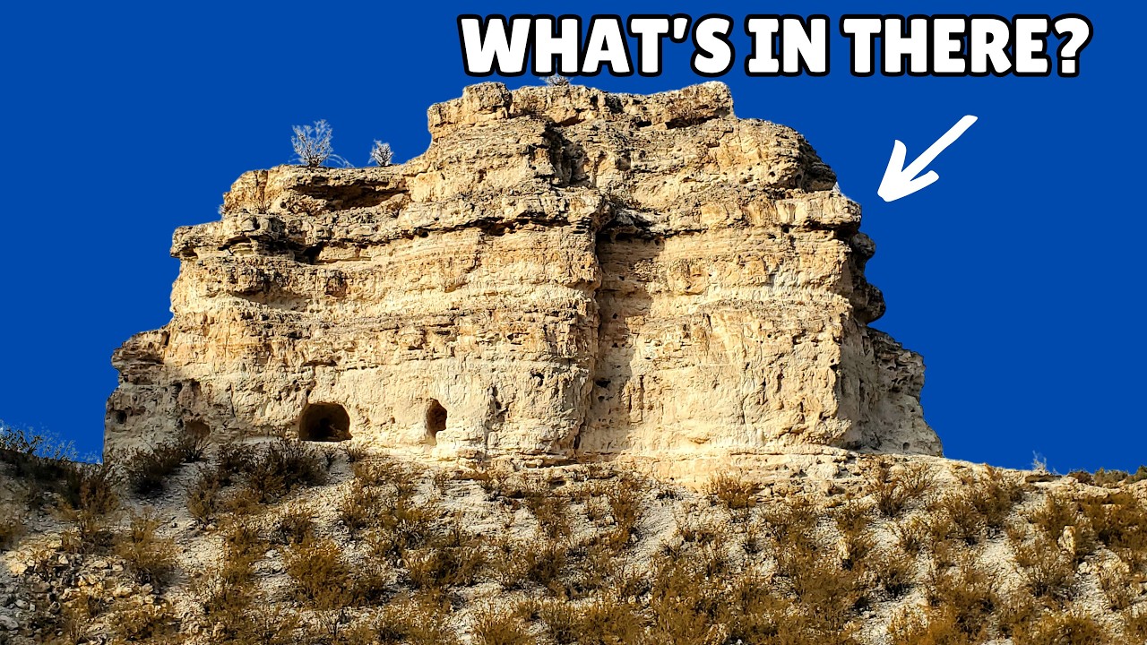 This Area Looked Interesting on Google Earth - We Found this Puzzling Cave