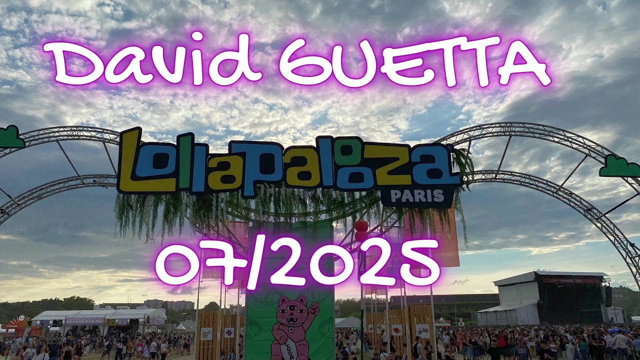 20250719 David Guetta Lollapalooza