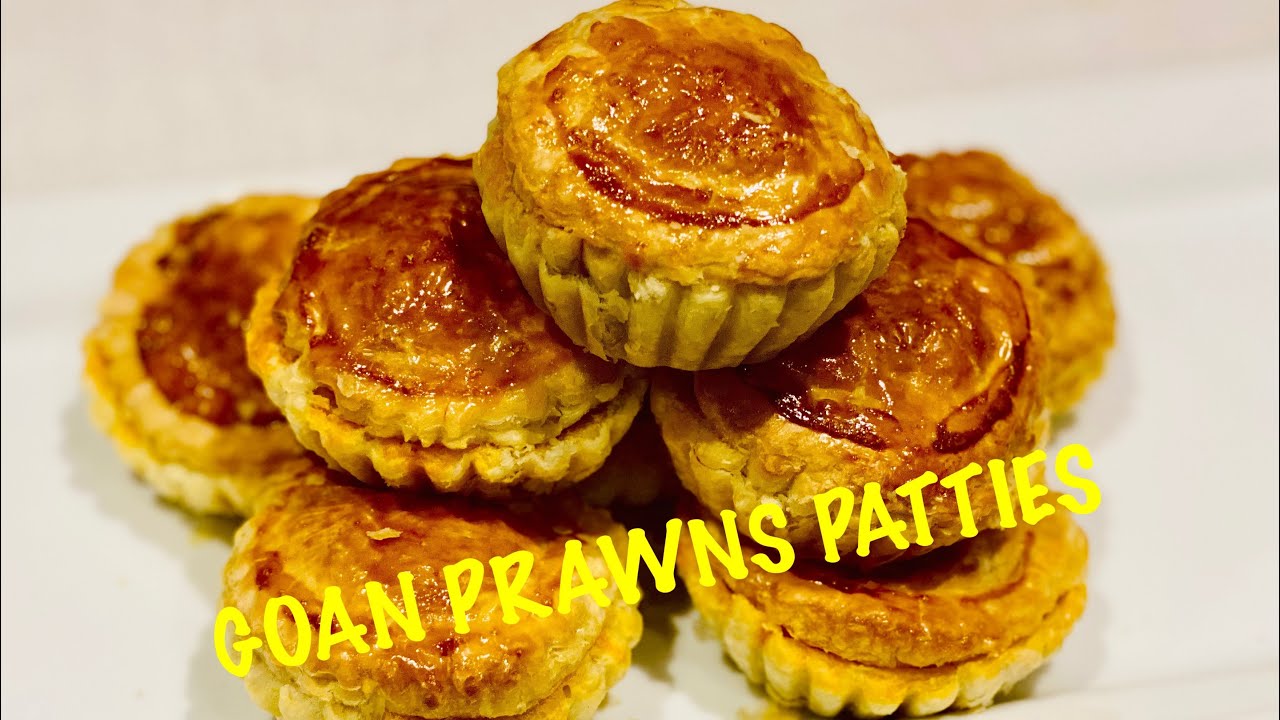 GOAN PRAWN PATTIES | PRAWNS PATTIES | GOAN TEA TIME SNACK | GOAN SHRIMP RECIPE