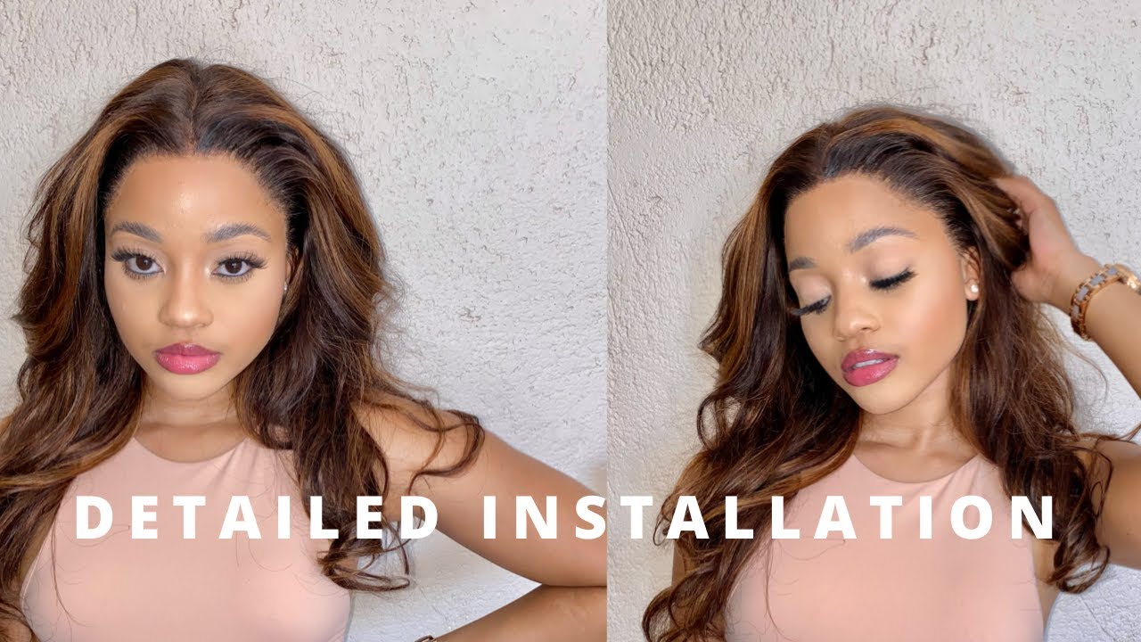 DETAILED LACE FRONT INSTALLATION FT ALI GRACE HAIR