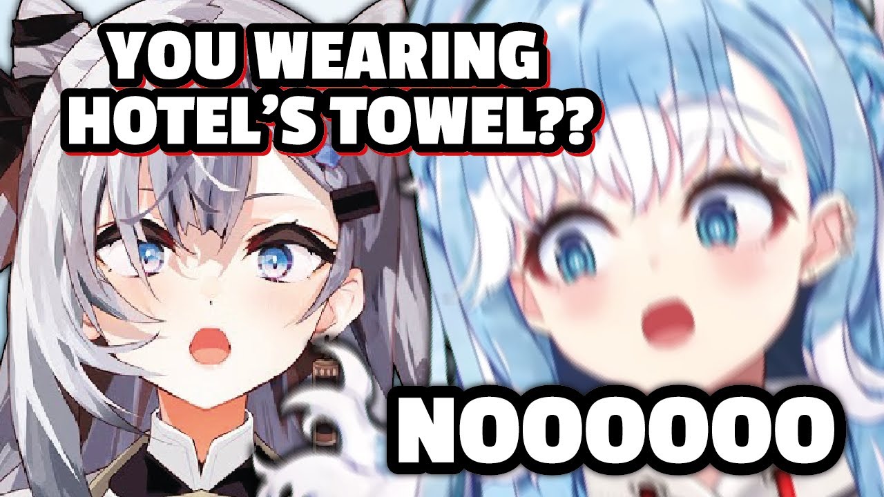 Holoh3ro PAJAMA Party but Kobo wearing Hotel's Towel??
