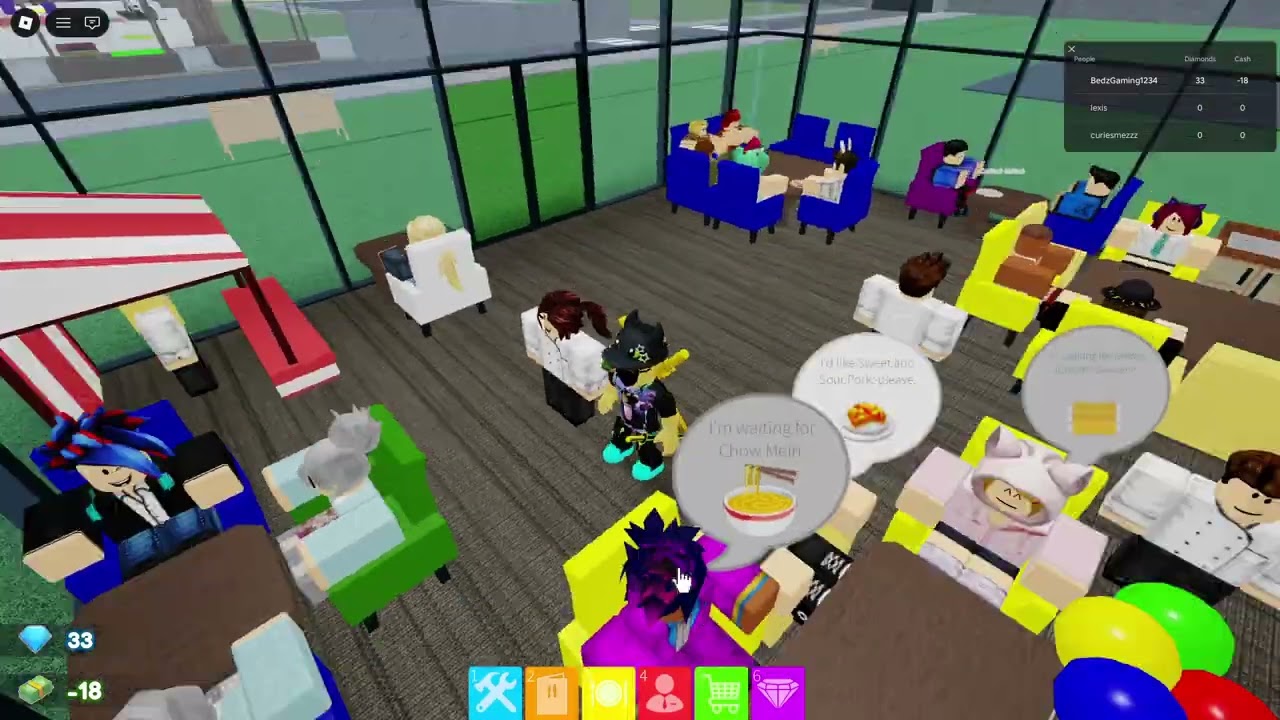 Roblox Restaurant tycoon.
