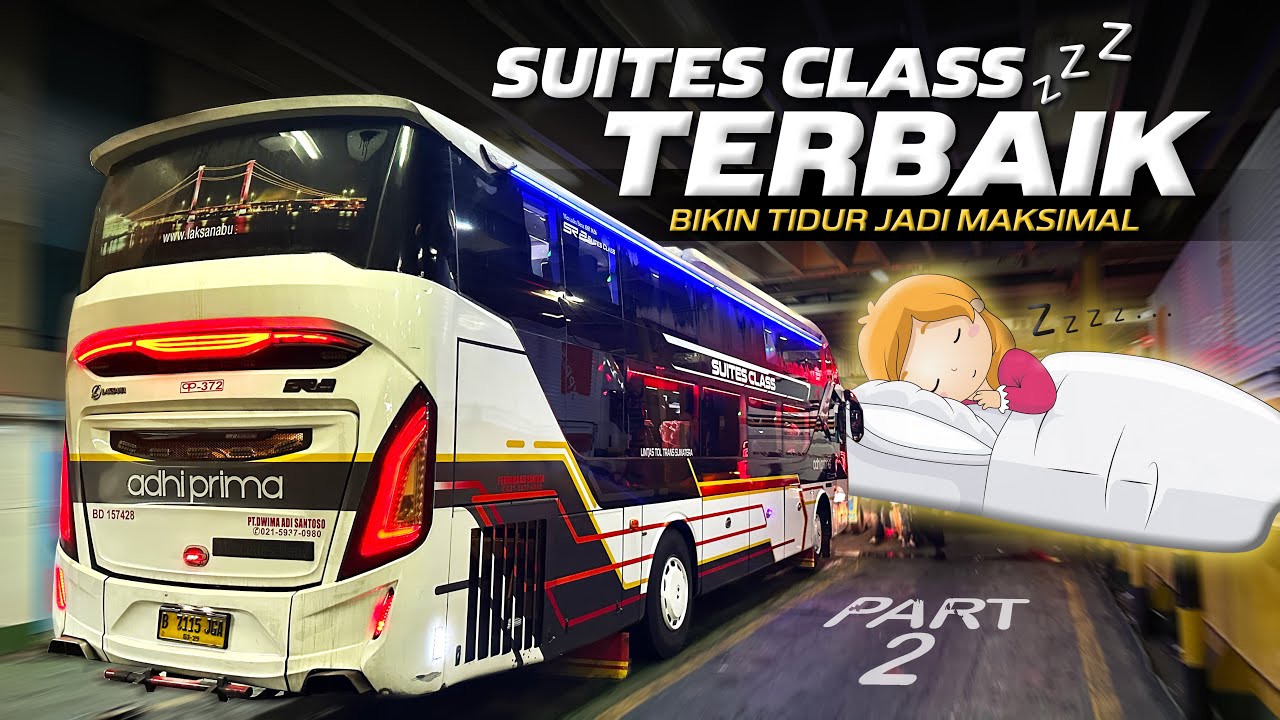 KENAPA GAK DARI DULU TAU BUS INI YAAAA⁉️Trip Palembang - Jakarta with Adhi Prima PART 2
