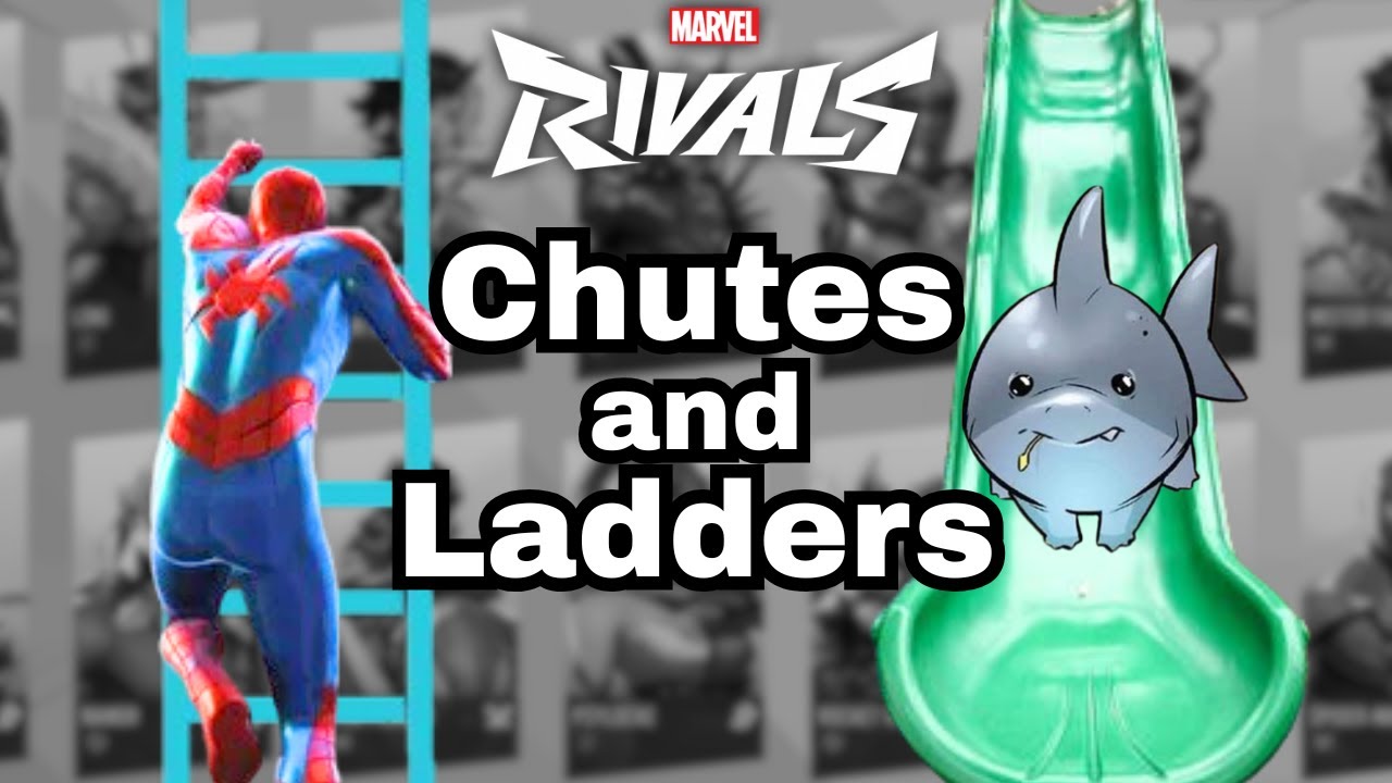 I turned Marvel Rivals into Chutes and Ladders...