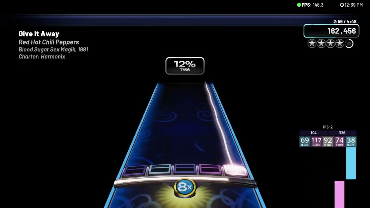 [YARG] Red Hot Chili Peppers - Give It Away 100% Expert Guitar FC (
