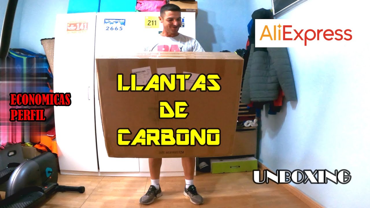 RUEDAS NUEVAS DE CARBONO PARA MI BICI DE CARRETERA MUY ECONOMICAS (ALIEXPRESS)