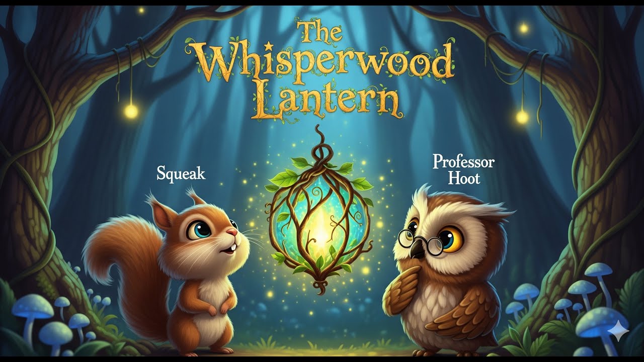 The Whisperwood Lantern | Bedtime Story for Kids | StorybookTails Read Aloud 📖✨
