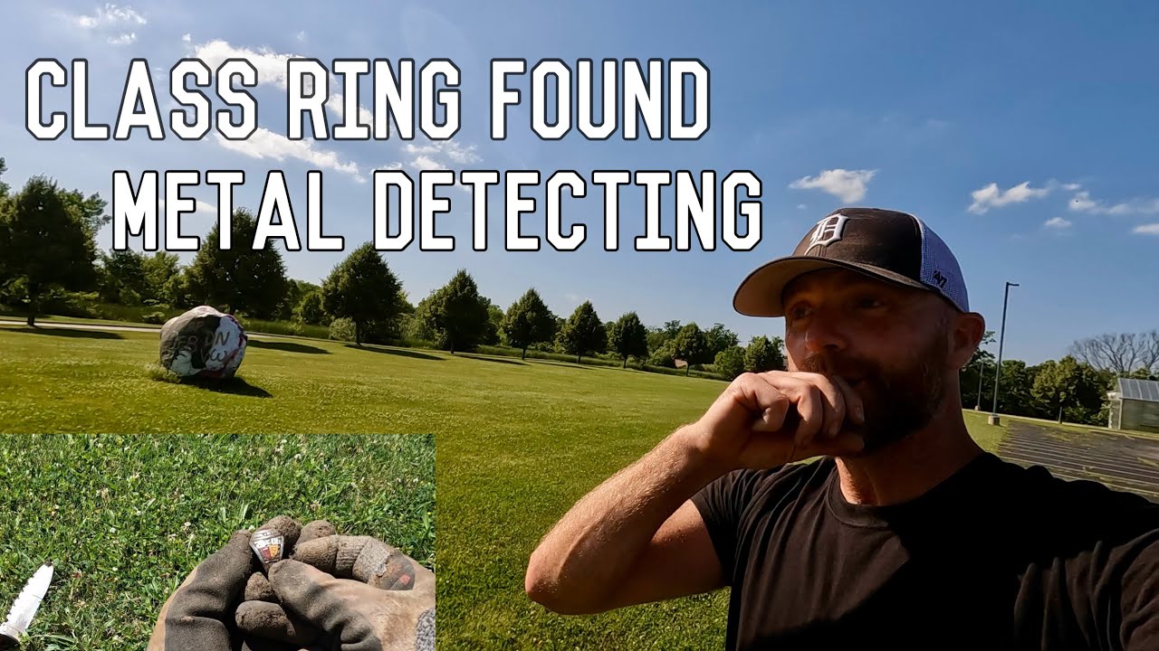Lost Class Ring Found By Metal Detector!