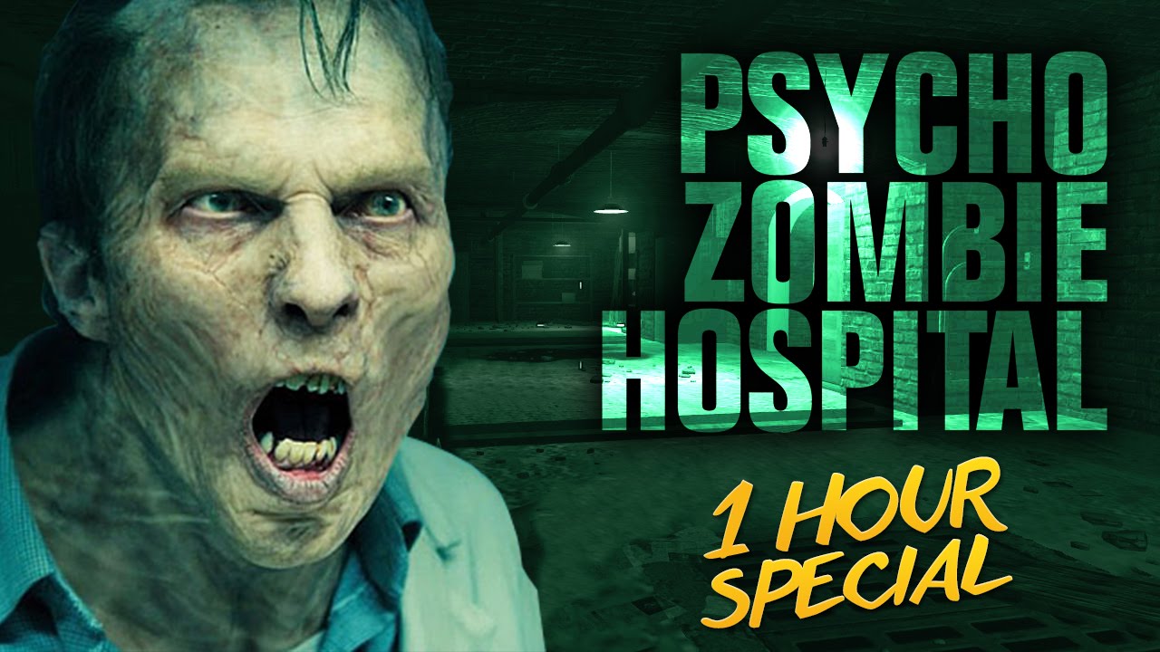 PSYCHO ZOMBIE HOSPITAL - 1 HOUR SPECIAL ★ Call of Duty Zombies Mod (Zombie Games)