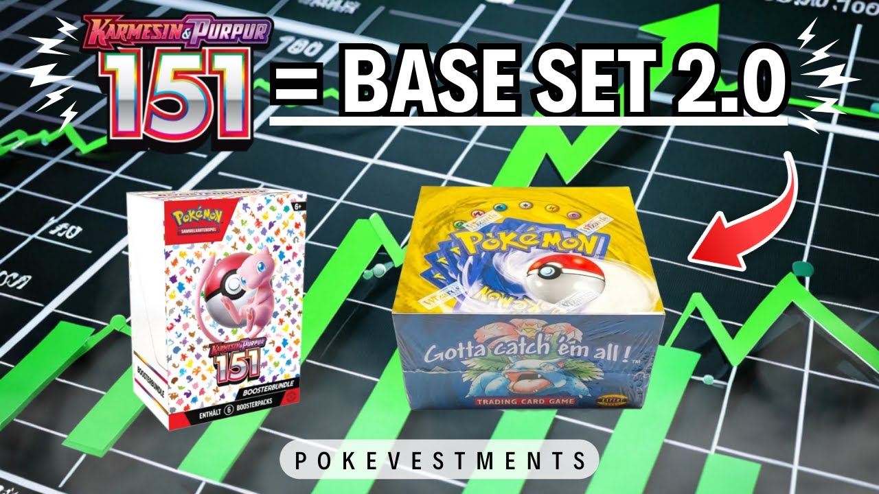Pokemon Investment | DARUM ist POKEMON 151 das BASE SET DES 21. JAHRHUNDERTS !!
