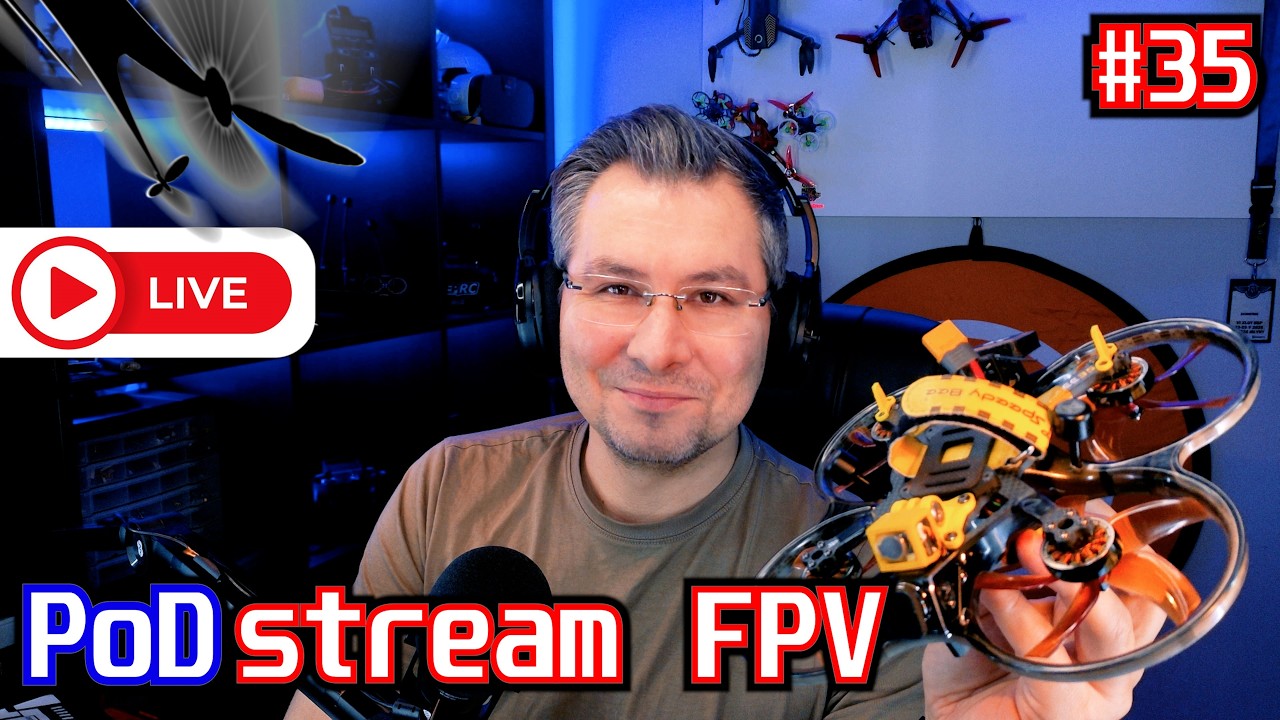 PoDstream FPV #35. Q&A. ELRS 4.0 i Wasze tematy i luźne sprawy 😉