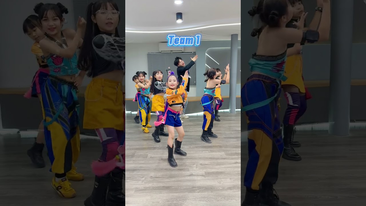 Team 1 or Team 2? | Follow Me | Tiktok Dance Trend 2025 MENTE M&Aacute; TOMA TOMA #trending #fyp #huntrix