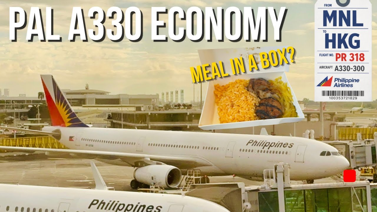 Philippine Airlines A330 Economy Review &mdash; Manila to Hong Kong PR318