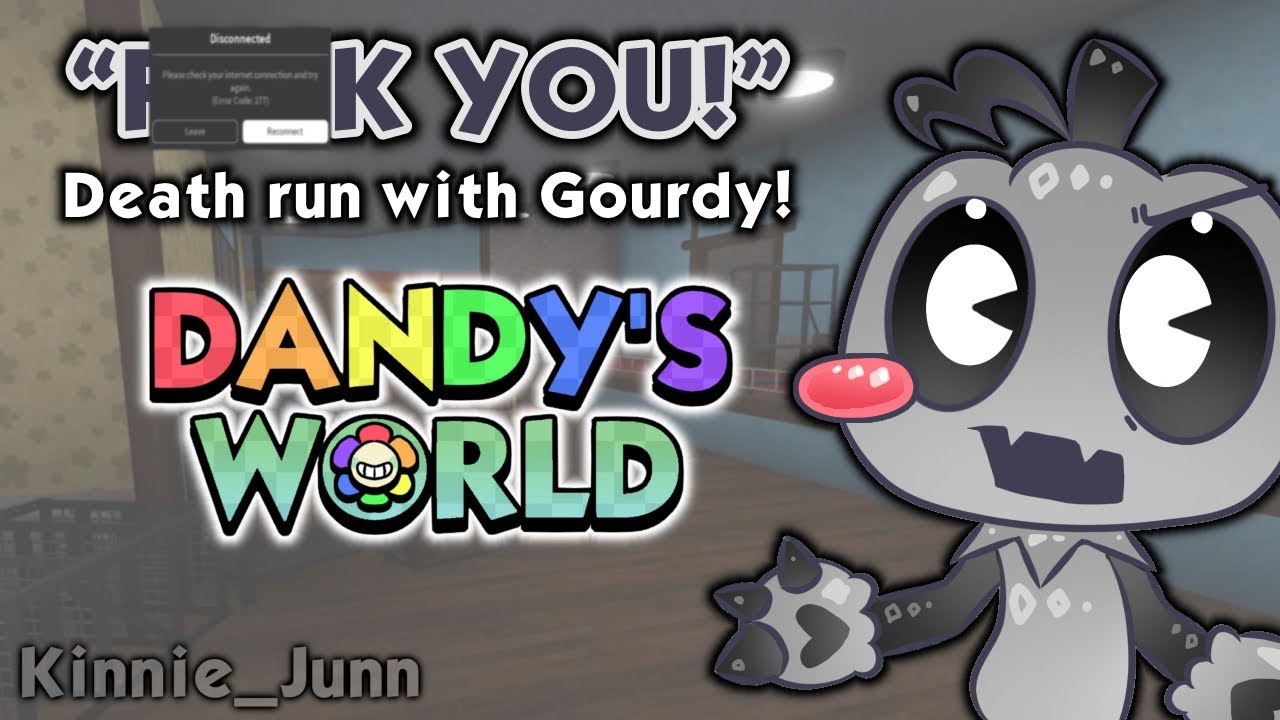 Death Run With Gourdy! // No hate to these players! // #dandysworld#gourdy#death#run