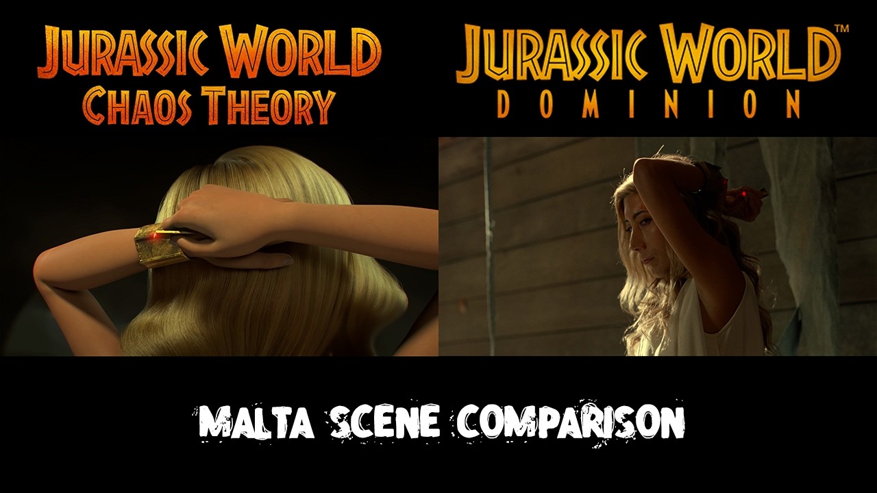 Malta Black Market SCENE COMPARISON | Jurassic World: Chaos Theory S3 vs Dominion