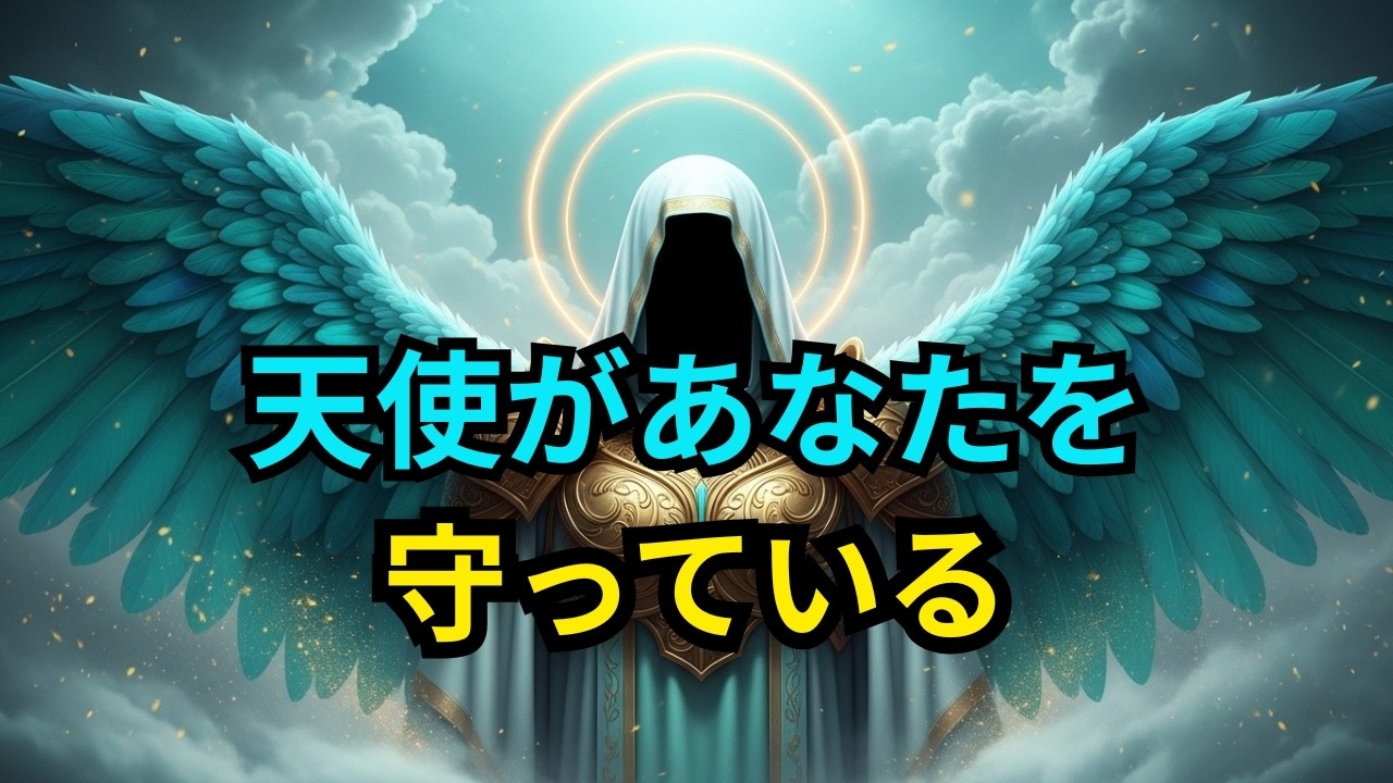 選ばれし者：天使があなたを悪魔から守っています😇💪