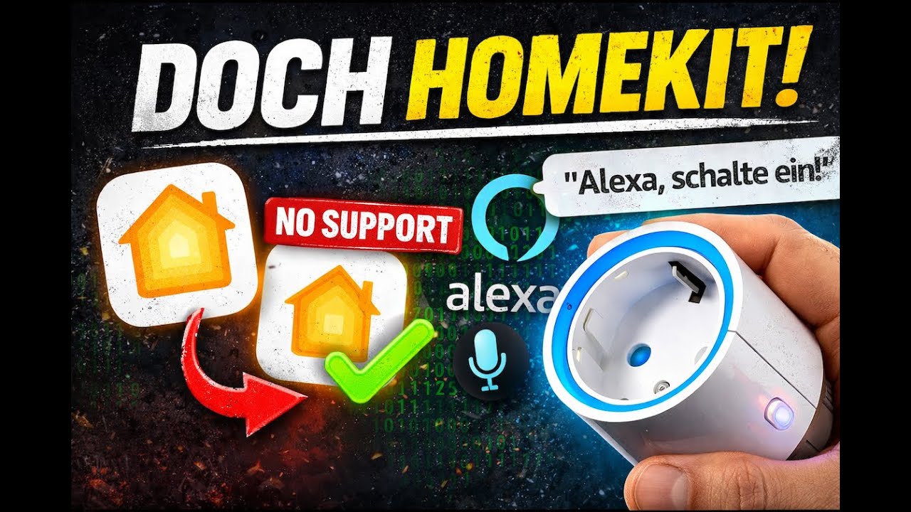 Shelly Plug S: HomeKit-Trick + Alexa Sprachsteuerung erklärt