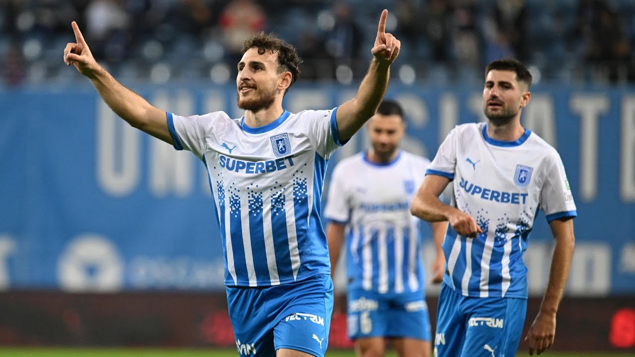 REZUMAT | U Craiova - Unirea Slobozia 3-1. Victorie mare pentru olteni, gol splendid Papeau