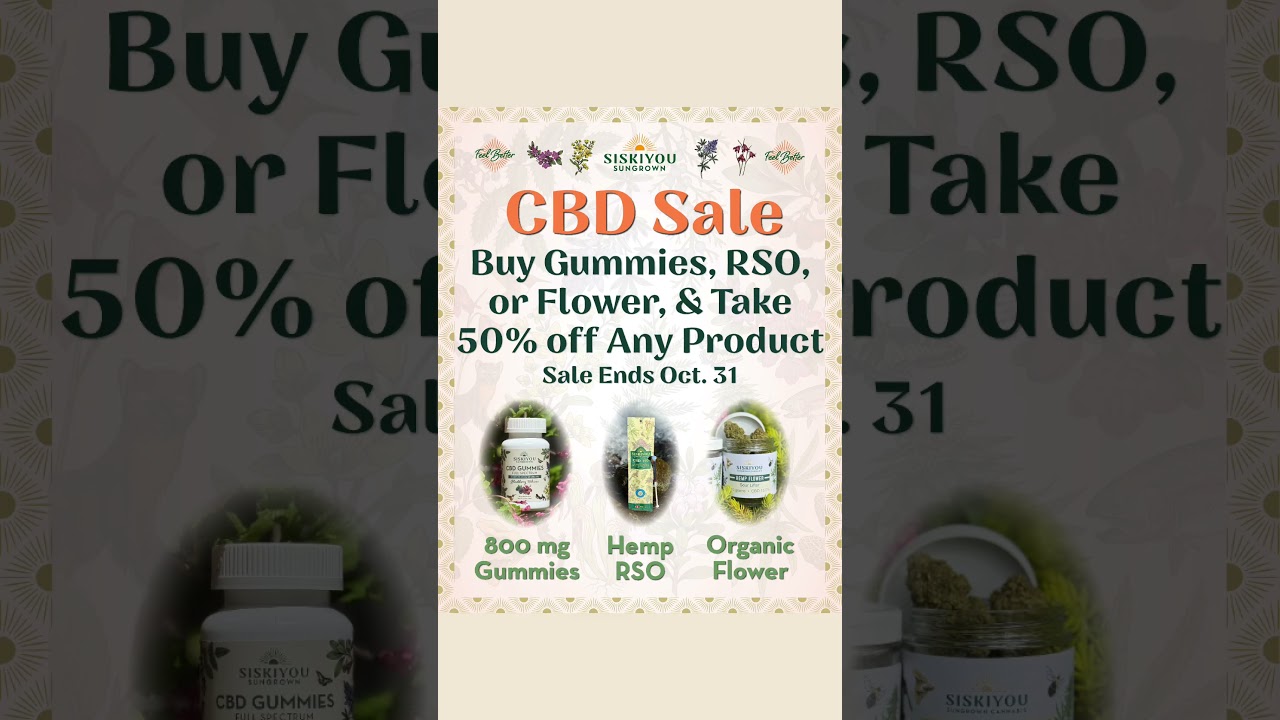 CBD Sale for October!