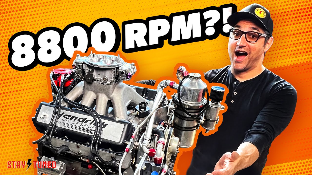 I Bought An 800 HORSEPOWER NASCAR Racing Engine for my 1955 Chevy!
