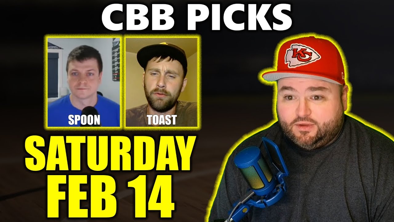 College Basketball Picks with Kyle Kirms | Saturday February 14th