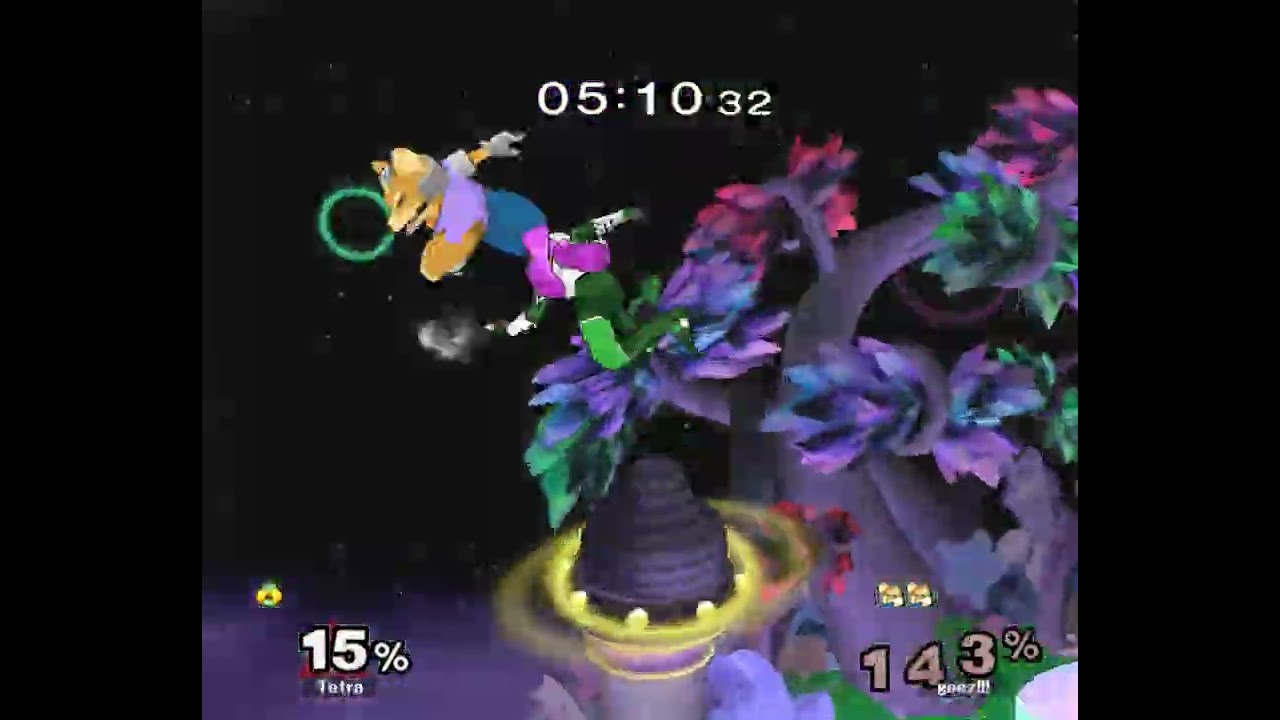 Panic! At the Top Plat #4 - Melee Redemption WQF – geez!!! ⟮Fox⟯ vs Tetra ⟮Sheik⟯
