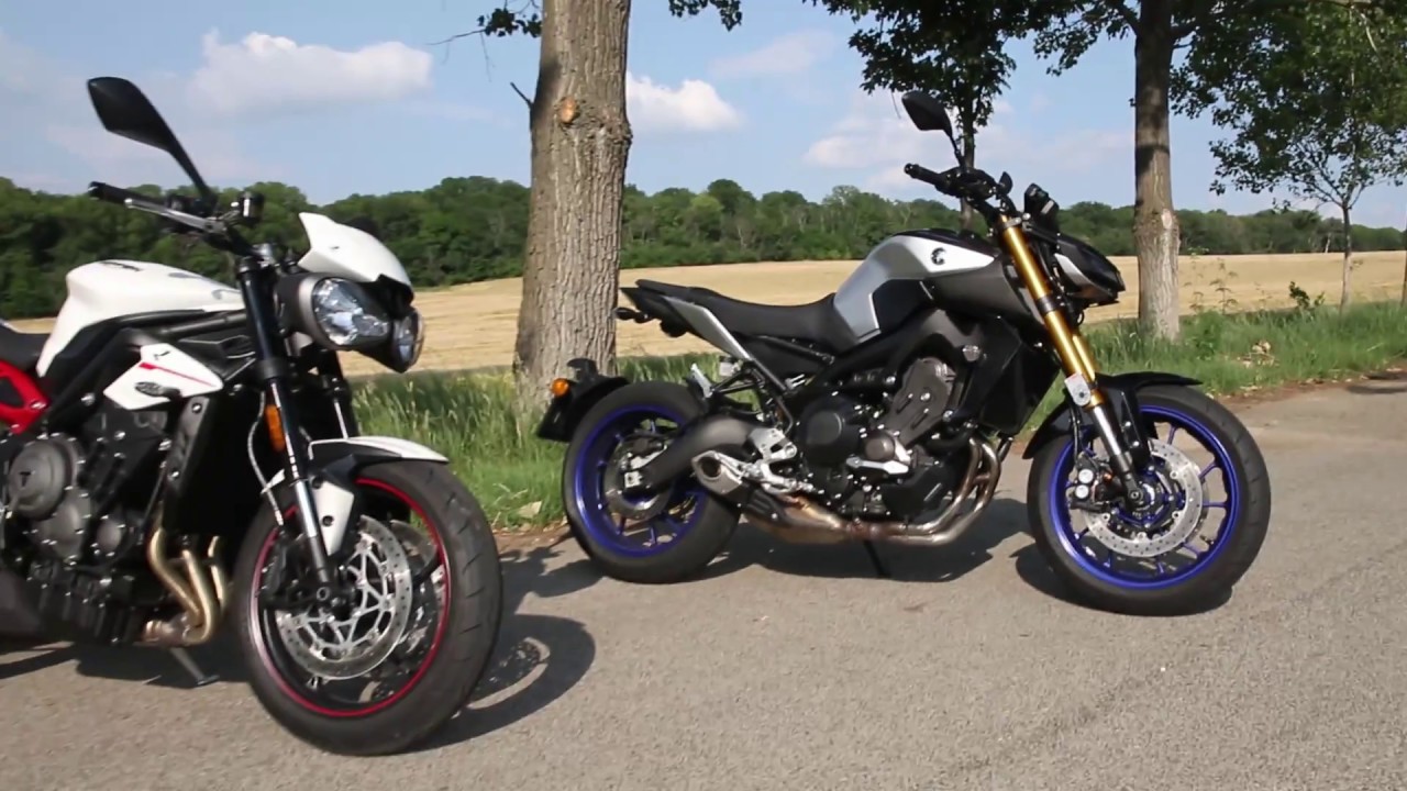 Totalbike: Triumph Street Triple R &eacute;s Yamaha MT-09 SP - Orden&aacute;r&eacute; numer&aacute;k