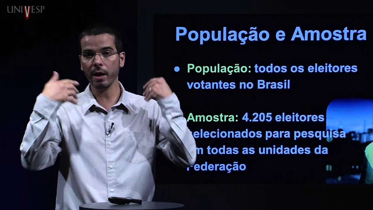 Estatística - Aula 14 - Exercícios de amostragem