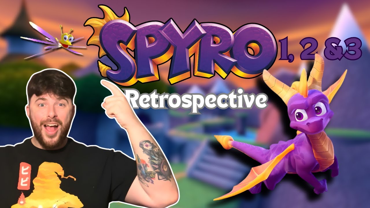 Эти игры СДЕЛАЛИ моё ДЕТСТВО | Оригинальная трилогия Спайро
