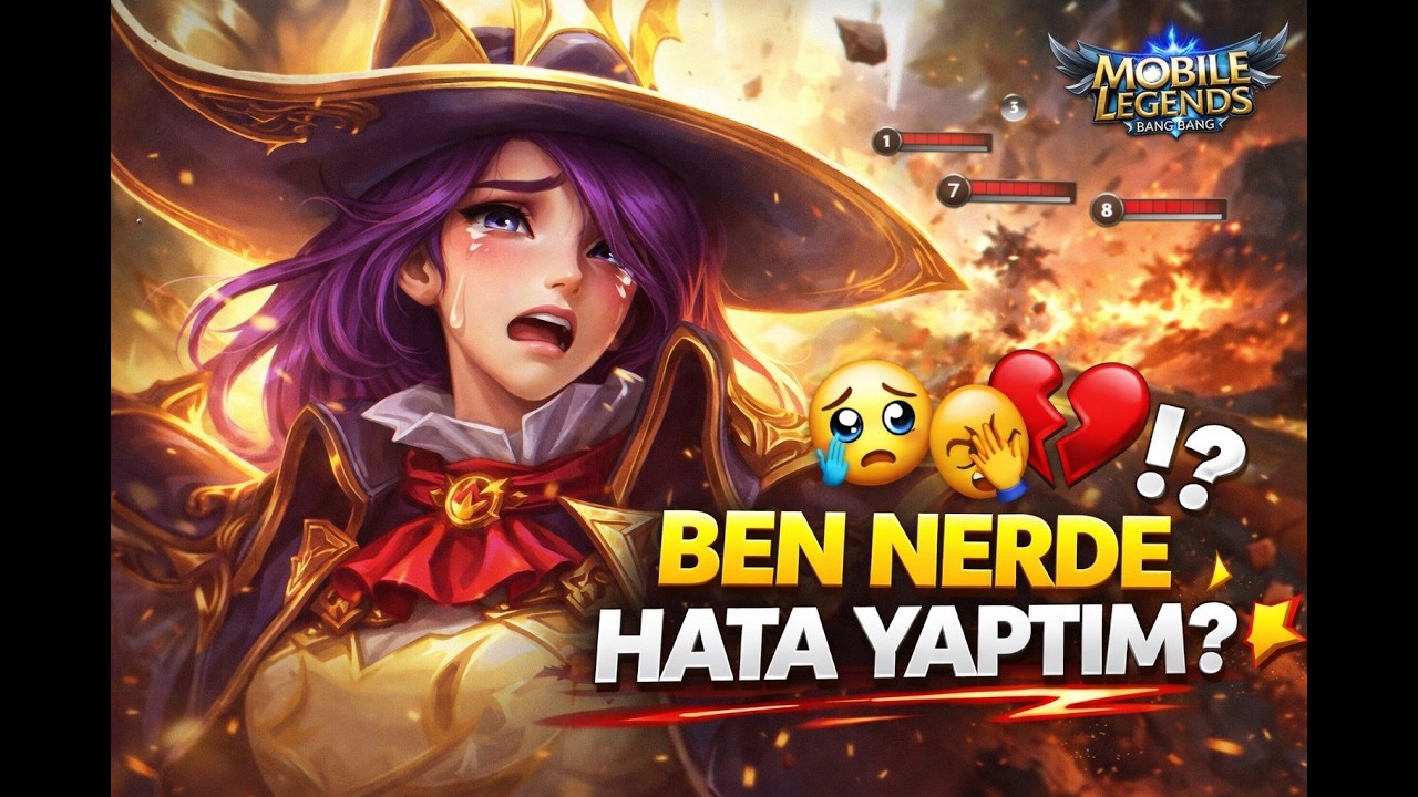 BİZ BUNU HAK ETMEDİK?! 💔🔥 MOBİLE LEGENDS BANG BANG
