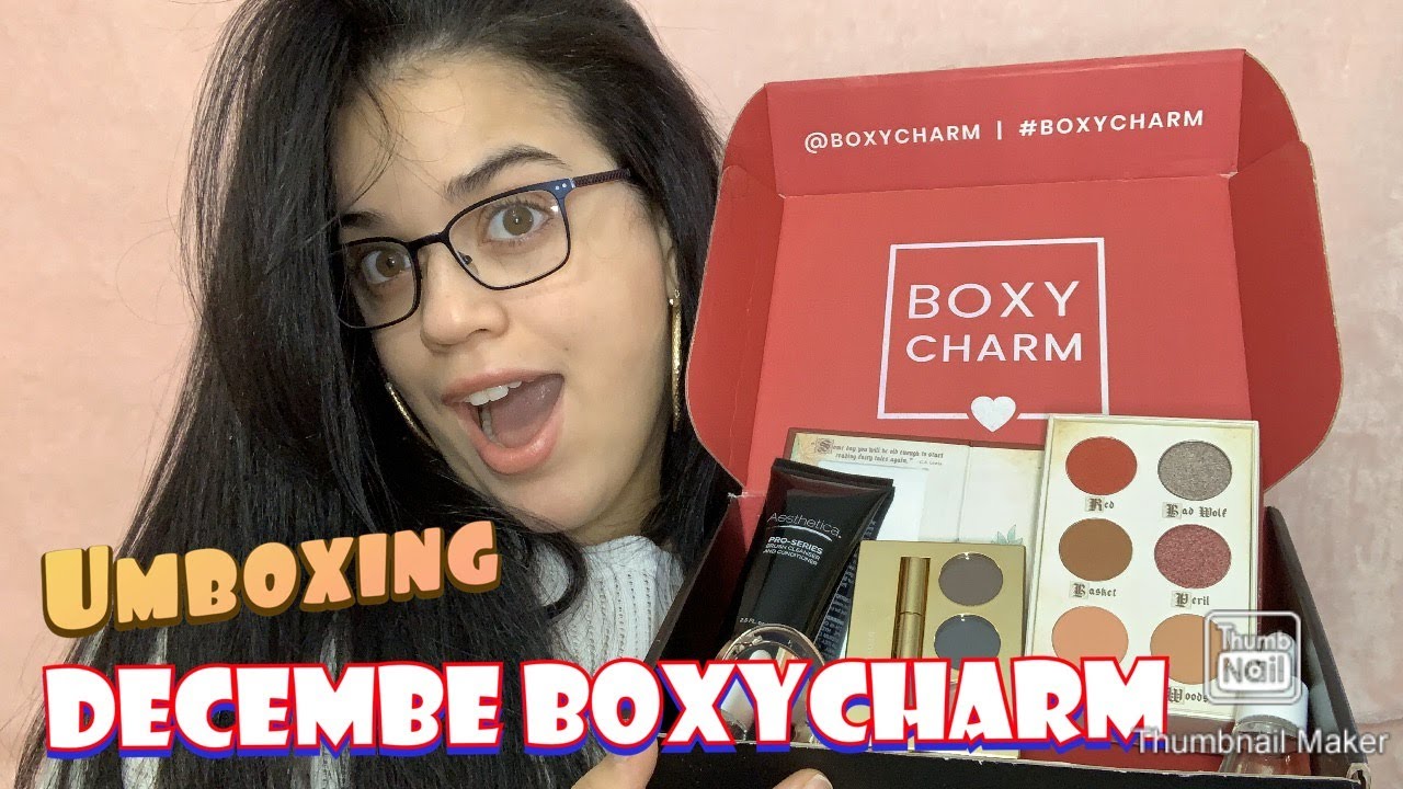 UMBOXING DECEMBER BOXYCHARM- MINI TUTORIAL